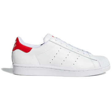 ADIDAS ORIGINALS アディダス オリジナルス SUPERSTAN 'SCARLET' スーパースタン メンズ スニーカー CLOUD WHITE/CLOUD WHITE/SCARLET クラウドホワイト/クラウドホワイト/スカーレット FX3904【海外展開 日本未入荷】