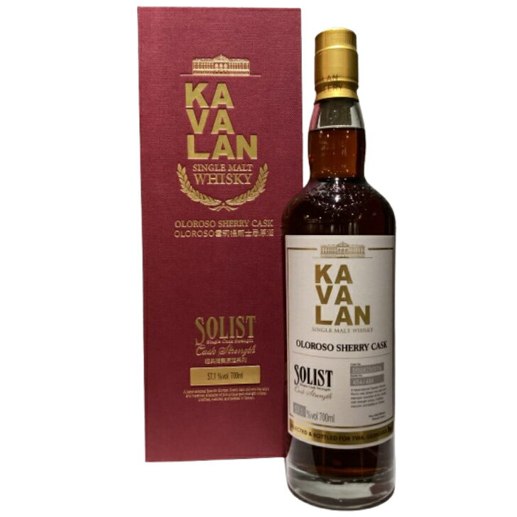 限定152本 KAVALAN ソリスト ラムカスク 57.1% 700ml