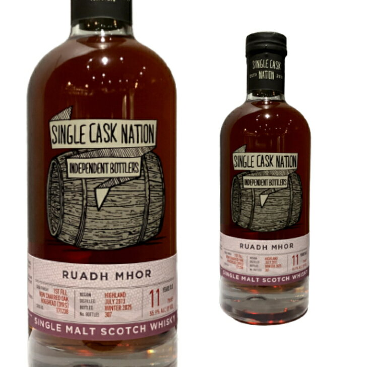 シングルカスクネーションルードモア　2013 11年RUADH MHOR 2013 11yo SINGLE CASK NATION