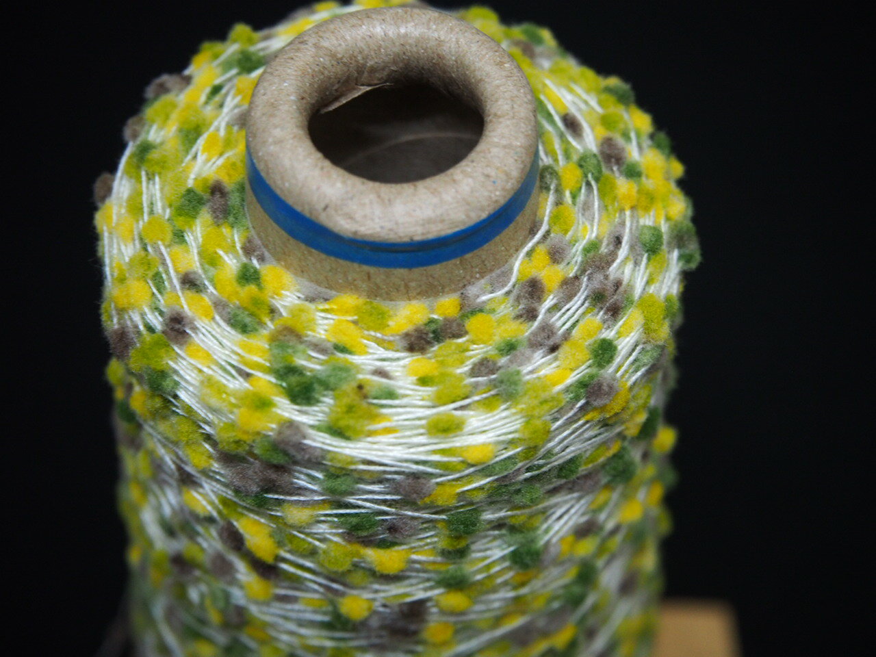 マーブルジュズモール　6.5番手　グリン　120g巻