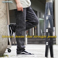 デニムパンツ スリム メンズ ストレッチジーンズ レディース ケミカル ウォッシュ ジーパン ストレート デニム ジーンズ 細め ストレートパンツ メンズ ボトムス レディース 大きいサイズ 夏 春夏 春 おしゃれ 韓国ファッション ストリート系 ブランド 青 黒 M L LL XL