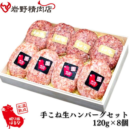 岩野精肉店 オリジナルポーク 眠り豚はるな 群馬県産 氷温熟成 眠り豚はるな 手こね生ハンバーグセット 岩野精肉店 オリジナルポーク 眠り豚はるな 群馬県産 氷温熟成 眠り豚はるな 手こね生ハンバーグセット