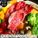 【送料無料】黒毛和牛大きな切り落とし750g（250g×3）【牛丼 バラ肉 牛肉ギフト 内祝 プレゼント 食べ物 父の日 母の…