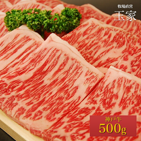 神戸牛　サーロイン 焼肉 500g（冷蔵）国産　牛肉　肉　贈答　お返し お取り寄せグルメ 巣ごもり 自粛 復興応援