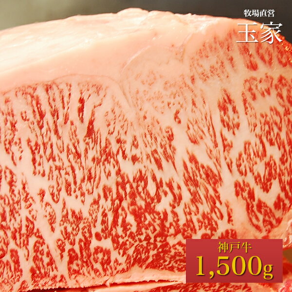 贈答 内祝い 御礼 肉 ギフト 肉  ｜神戸牛　サーロイン　ブロック肉 家庭用 1,500g（冷蔵）国産　牛肉　肉　贈答　お返し お取り寄せグルメ 巣ごもり 自粛 復興応援