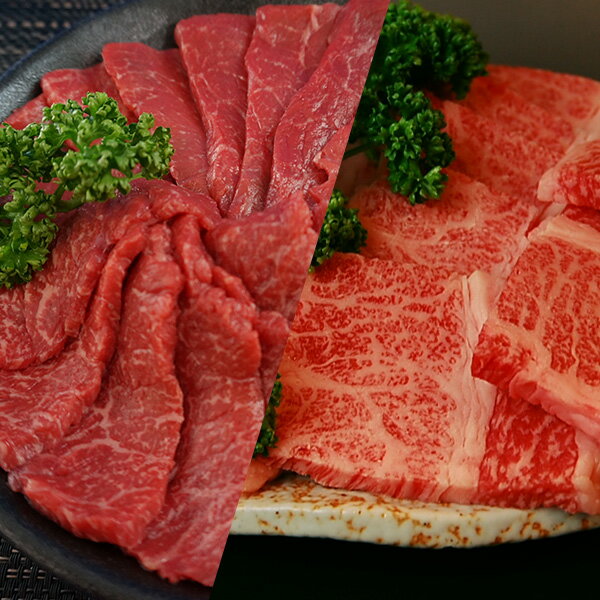 ｜但馬牛　カルビ＆赤身焼肉セット　約800g（各約400g）