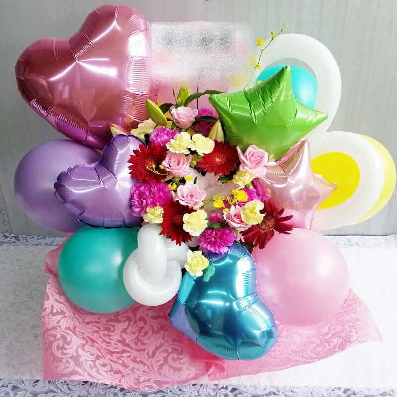 BAR008　ミックスおまかせ　バルーンアレンジメント　※地域限定商品　東京・神奈川・埼玉・千葉（郡部..