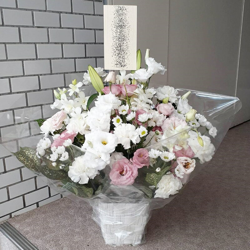 全国対応可能　ペットのお悔やみ花　pet87020　アレンジメント