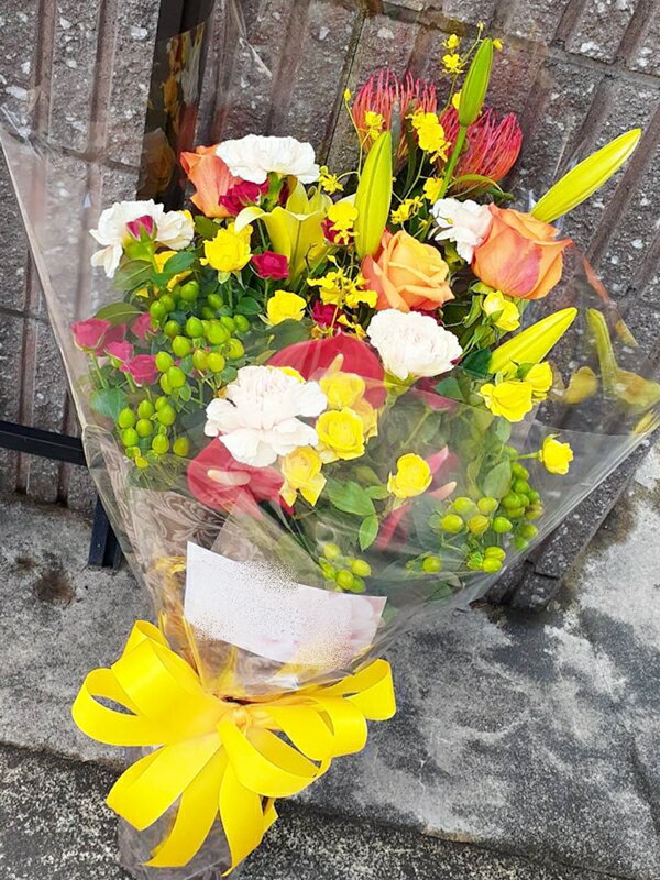 全国配送可能！　花束　おまかせミックス　rht-0012