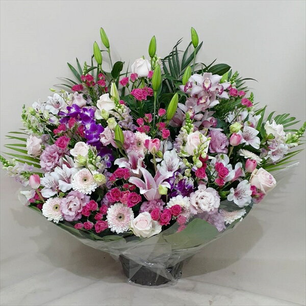 全国配送可能！　ピンクホワイト系　アレンジメント　rtare-n063　※15時までのご注文で当日配送出来る..