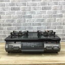 リンナイ ガスコンロ 2口 LPガス 約60cm幅 左強火 RTE597BKL LP 2022年製 【中古】