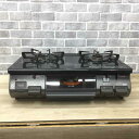 リンナイ ガスコンロ 2口 LPガス 約59cm幅 右強火力 RT64JH6S2-GR 2022年製 【中古】