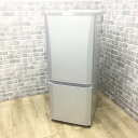 【リユース保証付き】 三菱電機 冷蔵庫 2ドア 146L 右開き MR-P15E-S1 2020年製 【中古】