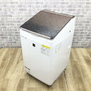 シャープ 洗濯乾燥機 10.0kg 乾燥容量 5.0kg ES-PU10C-T 2019年製 【中古】