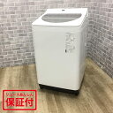 パナソニック洗濯機 8.0kg NA-FA80H7 2019年製 縦型 クリーニング済み 【中古】