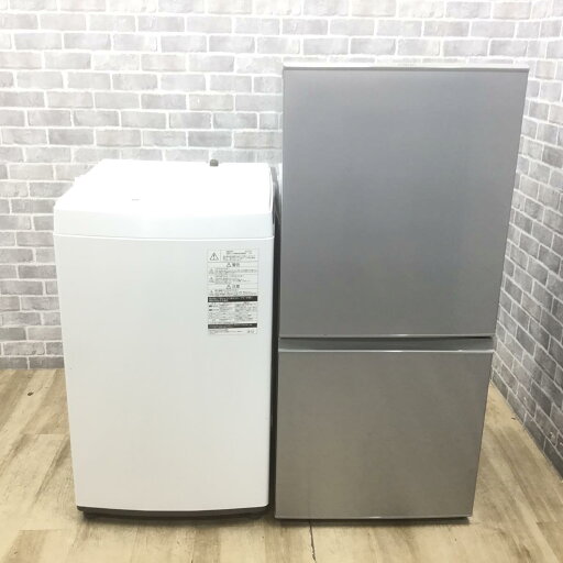 家電セット 2点セット アクア 冷蔵庫 157L 東芝 洗濯機 4.5kg 【中古】 家電セット 2点セット アクア 冷蔵庫 157L 東芝 洗濯機 4.5kg 【中古】