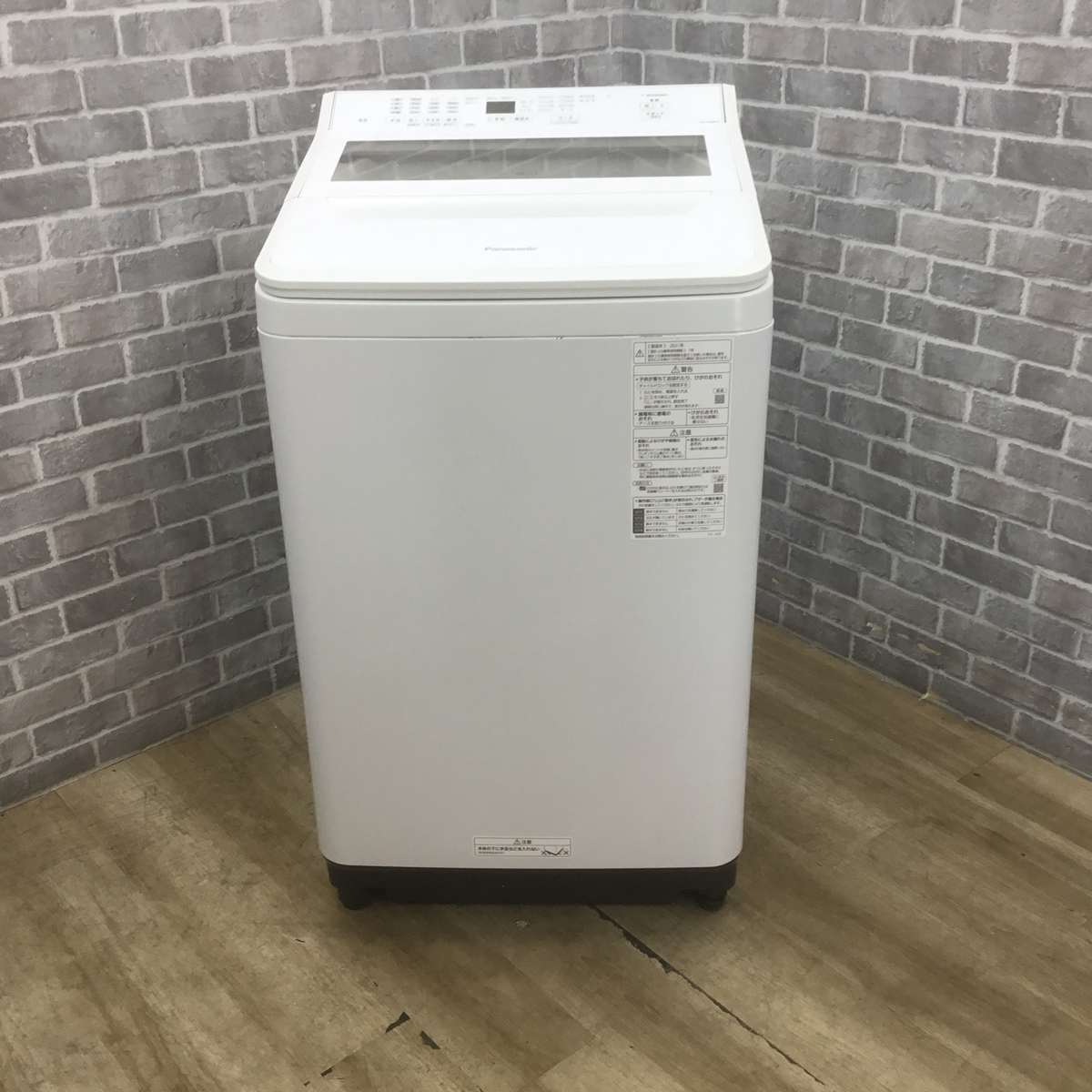 パナソニック 洗濯機 8.0kg ホワイト 縦型 NA-FA80H9-W 2021年製 【中古】