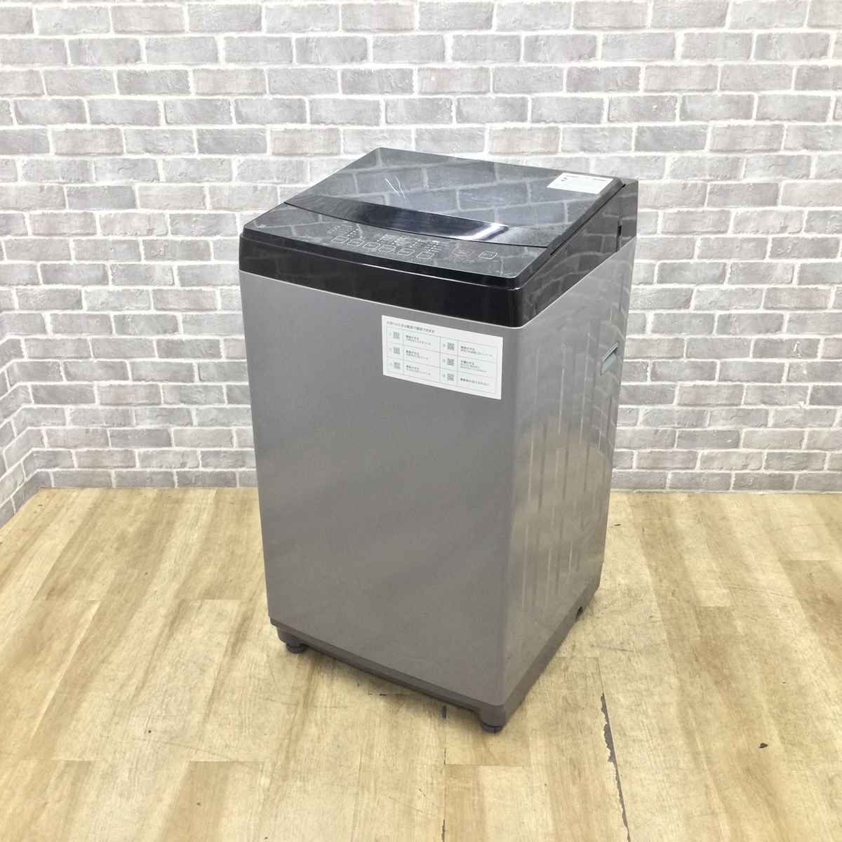 ニトリ 洗濯機 6.0kg 縦型 ブラック NTR60BK 2022年製 【中古】