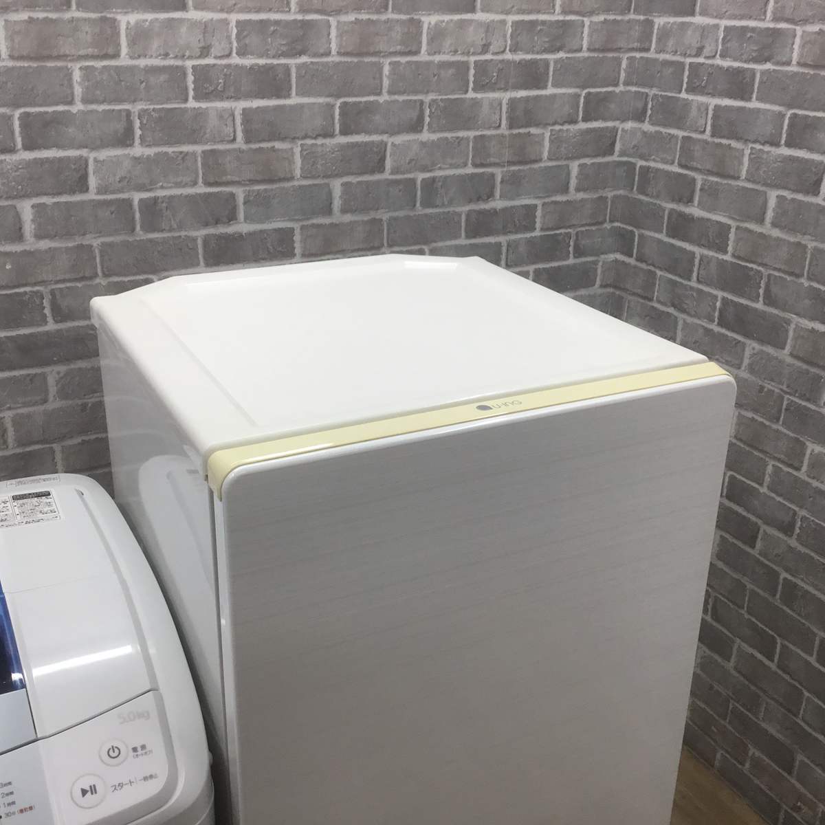 家電セット 2点セット ユーイング 冷蔵庫 110L ハイアール 洗濯機 5.0kg 【中古】