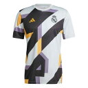 アディダス レアル・マドリード プレマッチ ジャージー 半袖Tシャツ DLT83( サッカー レアルマドリード グッズ サッカーレアルマドリード ファングッズ ...