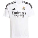 アディダス ジュニア レアル・マドリード 2024/25 ホーム レプリカユニホーム JNO01( サッカー レアルマドリード グッズ サッカーレアルマドリード ファングッズ ユニフォーム サッカーレアルマドリード )
