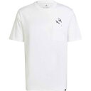 アディダス ラウンジ サンダルグラフィック 半袖ポケットTシャツ KPR57