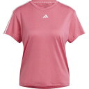 アディダス レディース AEROREADY トレイン エッセンシャルズ スリーストライプス 半袖Tシャツ BUT04