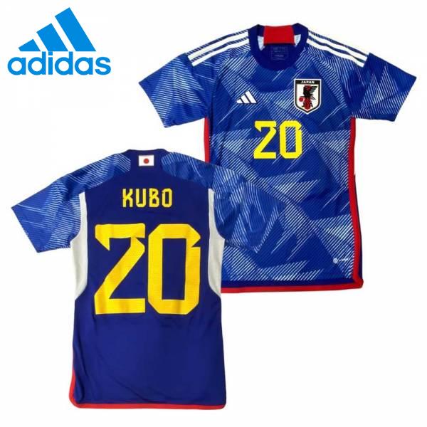 アディダス サッカー日本代表 2022 ホーム レプリカ ユニフォーム #20 KUBO ( 久保建 ...