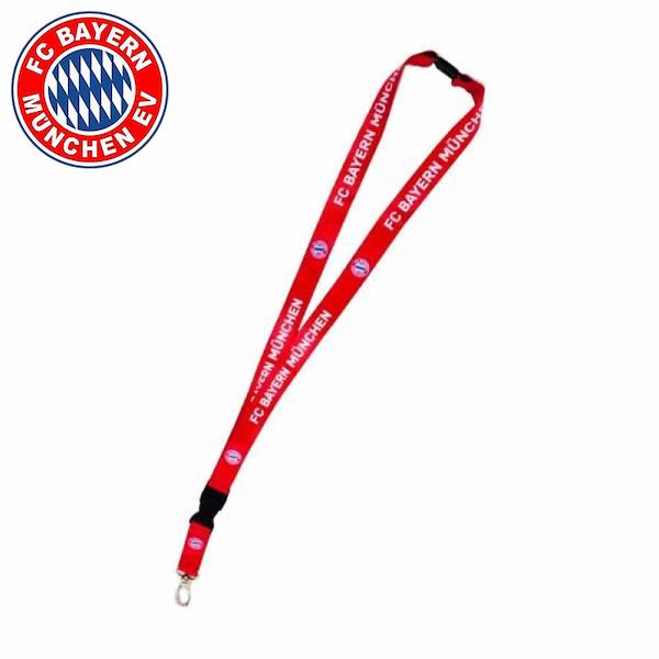 バイエルン・ミュンヘン ネックストラップ BAYERN25879( サッカー バイエルン グッズ サッカーバイエルン バイエルングッズ ファングッズ ストラップひも )