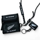 オールブラックス (ALL BLACKS) ストラップ付 ウォレット AB53290( ラグビー ファングッズ プレゼント ラグビー 財布 ショルダーストラップ...