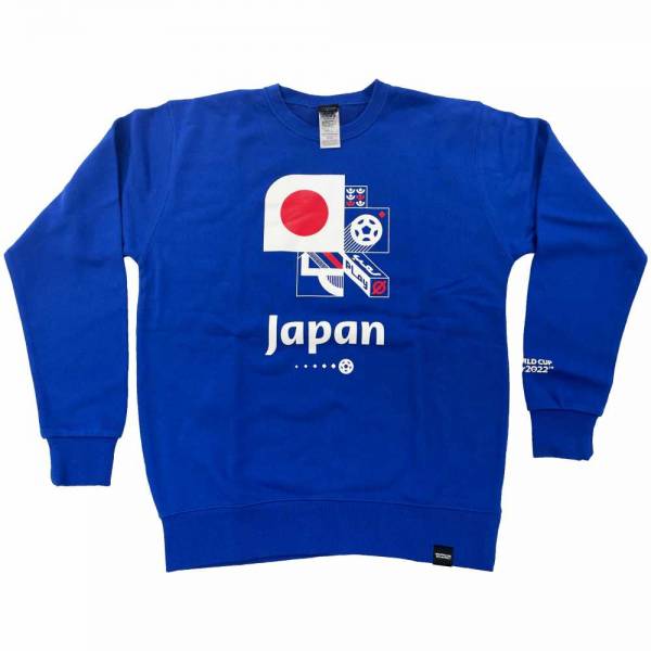 FIFA ワールドカップ カタール 2022 スウェット 日本代表 FWCQ003( サッカー サッカーワールドカップ グッズ Wカップグッズ ワールドカップカタール ワールドカップグッズ 服 トレーナー 日本 )