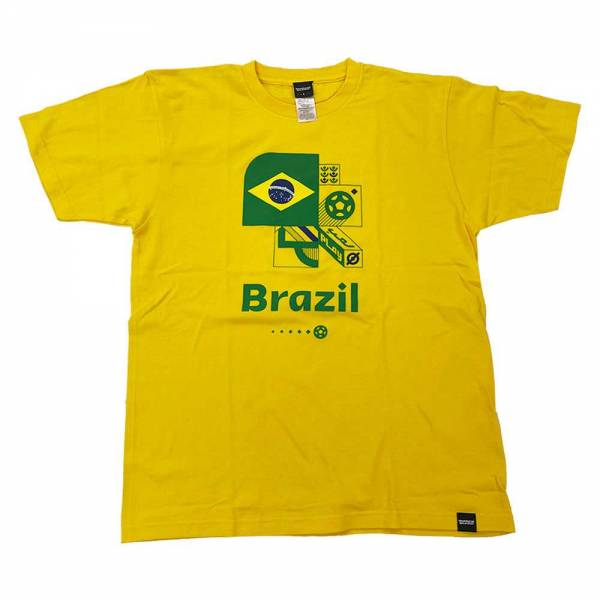 FIFA ワールドカップ カタール 2022 Tシャツ ブラジル代表 FWCQ016( サッカー サ ...