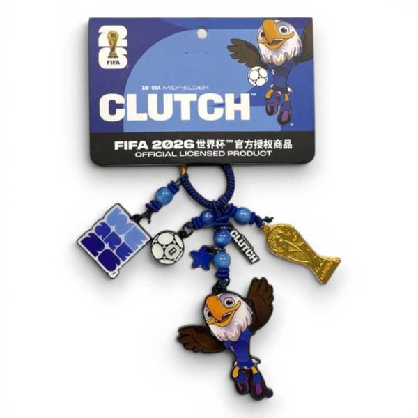 乐天商城 - FIFA ワールドカップ 2026 メタルアクリル キーホルダー CLUTCH KF09004090( サッカー オフィシャル Wカップグッズ ワールドカップグッズ )