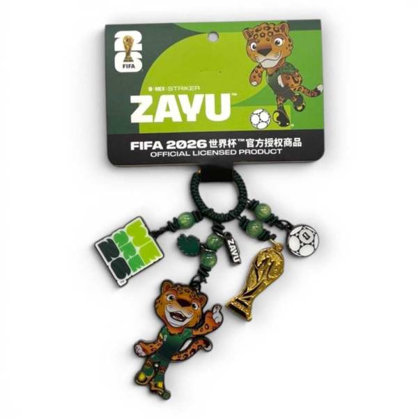乐天商城 - FIFA ワールドカップ 2026 メタルアクリル キーホルダー ZAYU KF09004091( サッカー オフィシャル Wカップグッズ ワールドカップグッズ )