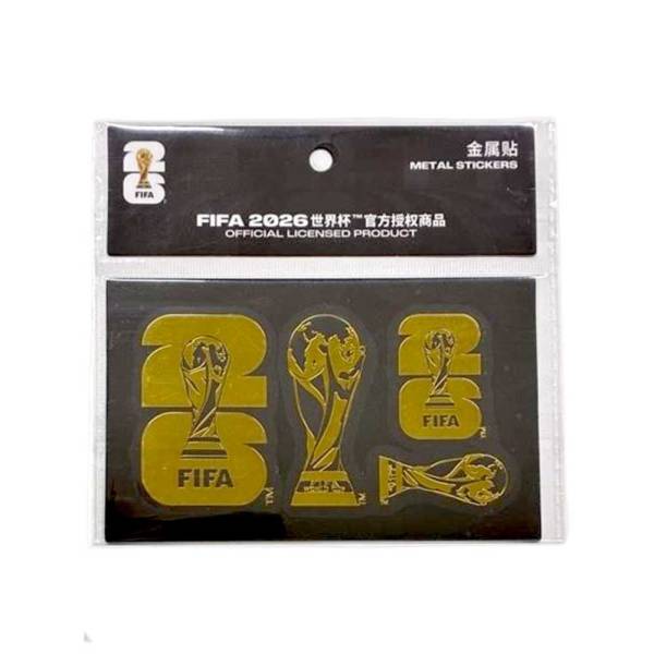 FIFA ワールドカップ 2026 スマホ メタルステッカー 4種 KF09004096( サッカー ...