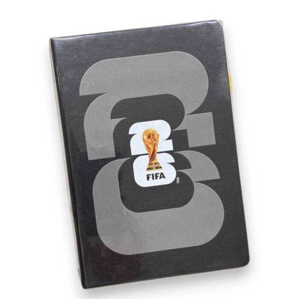 乐天商城 - FIFA ワールドカップ 2026 エンブレム A5 ノートブック KF09007001( サッカー オフィシャル Wカップグッズ ワールドカップグッズ )