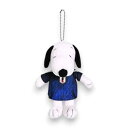 JFA サッカー日本代表 スヌーピーマスコット JFA182321( サッカー サムライブルー 公式 グッズ JFA キーホルダー キャラクター )