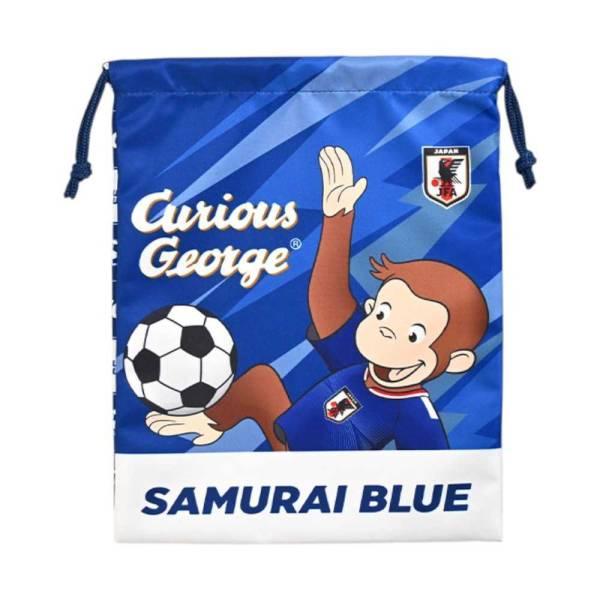 むすめ専用 ハンドメイド巾着 サッカーボール 青 ブルー まとめ割 楽天市場】日本代表 巾着の通販