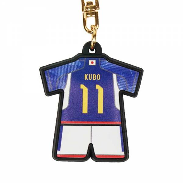 JFA サッカー日本代表 プレーヤーズユニフォームチャーム OO486CH( サッカー フットサル 日本代表 グッズ サッカー日本代表 プレゼント 子供 キーホルダー アクセサリー )通販セール サッカー 用品 セール