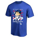 ドジャース 大谷翔平 ナショナルリーグ MVP 2024 獲得記念 イラスト Tシャツ 24FW0077( 大谷 翔平 ドジャース ドジャーズ シャツ 大人 記...