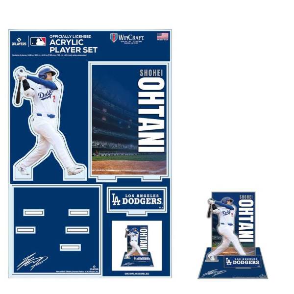 メジャーリーグ Wincraft ロサンゼルス・ドジャース 大谷翔平 MLB アクリルスタンド F2355525( ドジャース 大谷 ファングッズ )