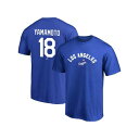 ロサンゼルス・ドジャース 山本由伸 Fanatics Branded N&N Tシャツ ML0124SS23( 野球 日本代表 サムライジャパン 選手 侍ジャパ...