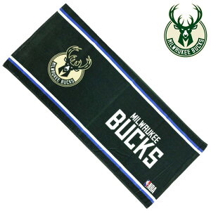 NBA ミルウォーキー・バックス フェイスタオル NBA33593( バスケットボール バスケ スポーツタオル ファングッズ Milwaukee Bucks )