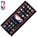 NBA フェイスタオル ALL ブラック NBA34230( バスケットボール バスケ グッズ タオル スポーツタオル エヌビーエー 黒 )