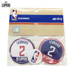 NBA ロサンゼルス・クリッパーズ 缶バッジ 3個セット #2 カワイ・レナード NBA34570( バスケットボール NBAチーム ファングッズ 缶バッジ )