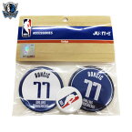 NBA ダラス・マーベリックス 缶バッジ 3個セット #77 ルカ・ドンチッチ NBA34578( ドンチッチ バスケットボール NBAチーム ファングッズ 缶バッジ 77番 )