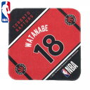 NBA トロント ラプターズ ミニタオル 18 WATANABE NBA35314( バスケ バスケット NBAグッズ バスケグッズ ファングッズ 渡邊雄太 )