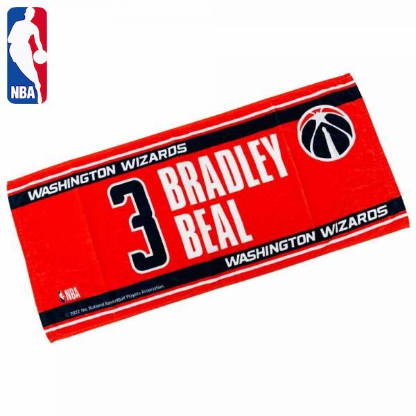 NBA ワシントン・ウィザーズ フェイスタオル #3 ブラッドリー・ビール NBA35932( バスケ バスケット NBAグッズ バスケグッズ ファングッズ タオル ウィザーズグッズ )