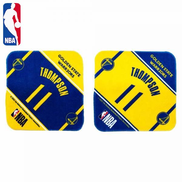 NBA ゴールデンステート・ウォリアーズ ミニタオル 2枚セット #11 クレイ・トンプソン NBA35953( バスケ バスケット NBAグッズ バスケグッズ ファングッズ ウォリアーズグッズ 小さいタオル ハンドタオル ハンカチ 選手 )