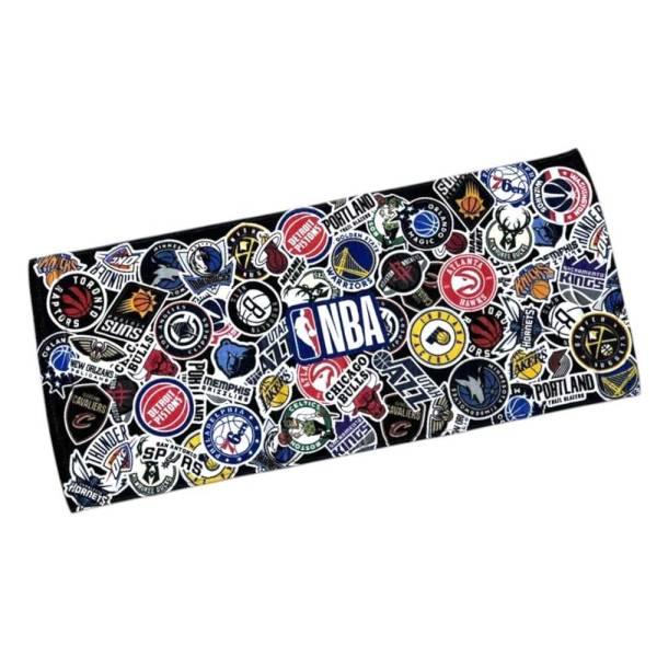 NBA フェイスタオル ALLOVER NBA87917( バスケ NBA 公式 グッズ タオル )